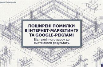 Поширені помилки в інтернет-маркетингу та Google-реклам